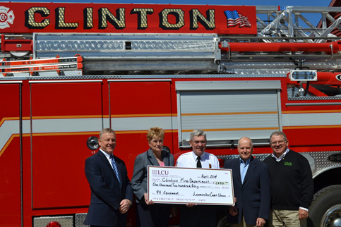 LCU Supports 911 System Updates in Clinton